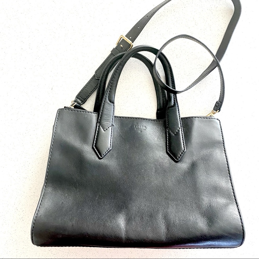 FOSSIL Classic Satchel Crossbody Bag